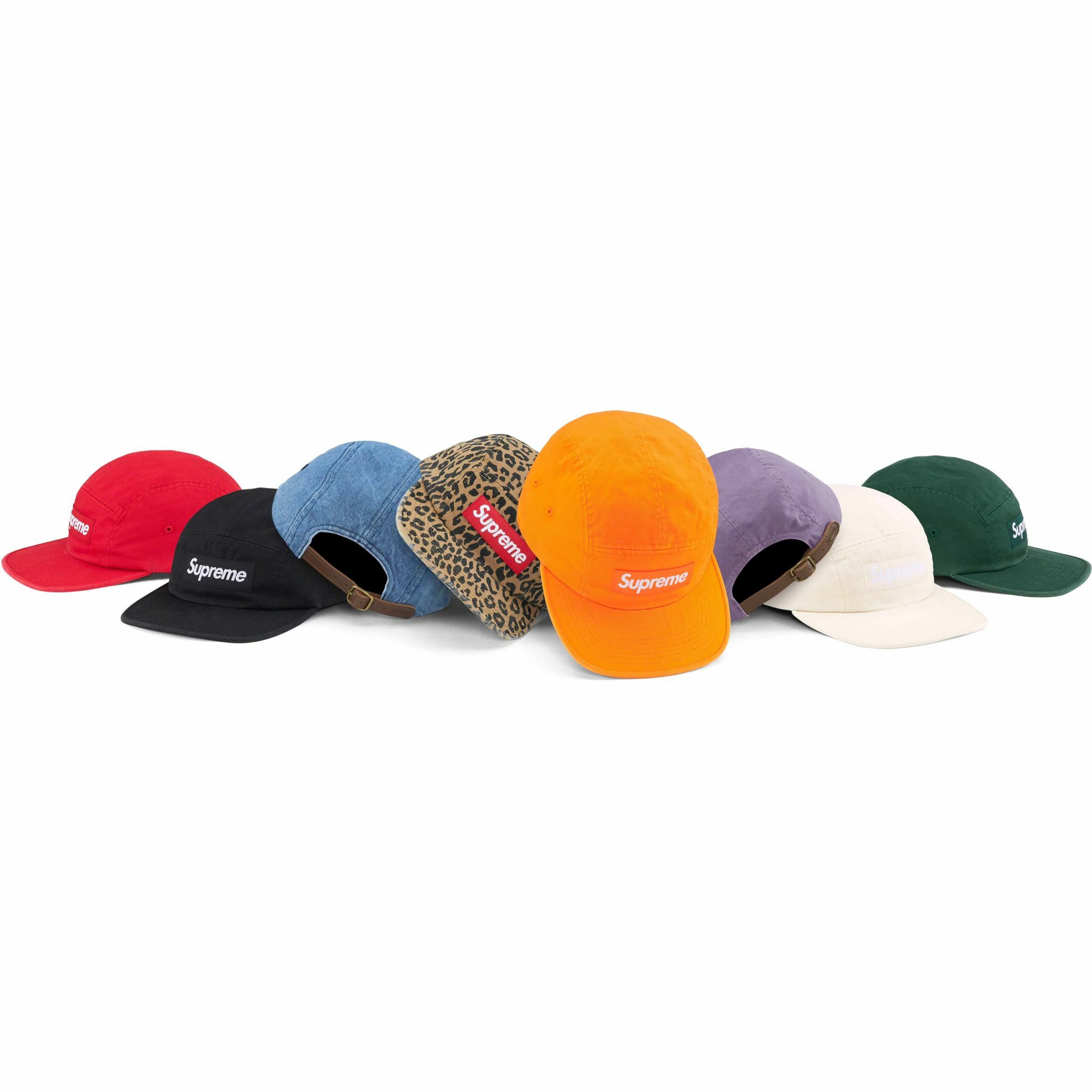 Supreme Washed Chino Twill Camp Cap (FW23)