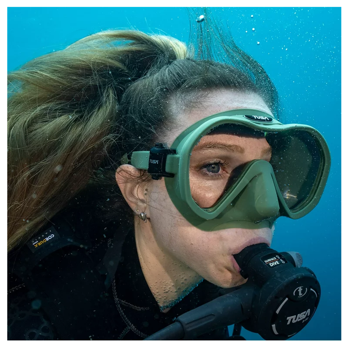TUSA M-1010 Zensee Pro Scuba Diving Mask⎪無框單面鏡 TUSA M-1010 Zensee Pro Scuba Diving Mask⎪無框單面鏡