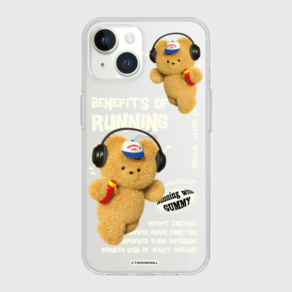 THE NINE MALL - running gummy 透明軟殼