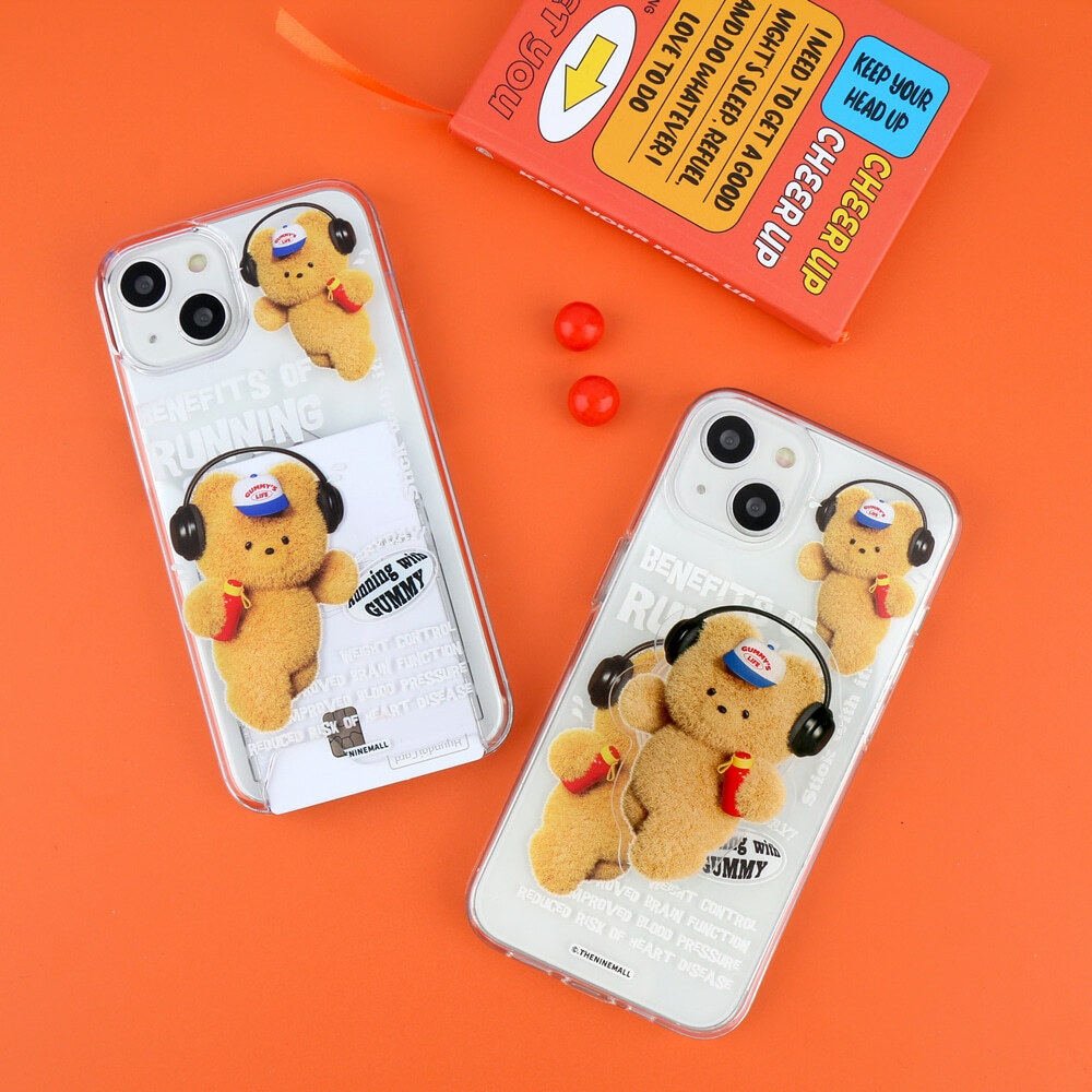 THE NINE MALL - running gummy 透明軟殼