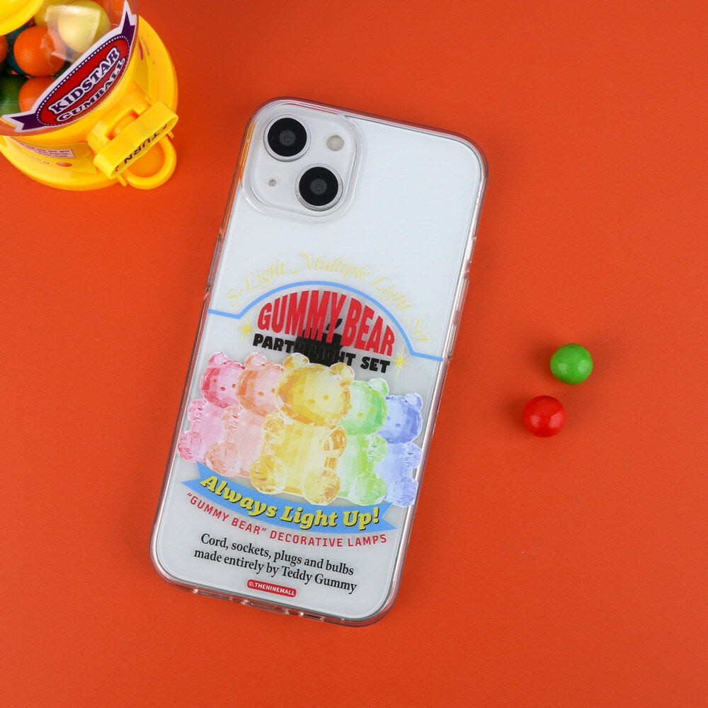 THE NINE MALL -gummy light set 透明軟殼
