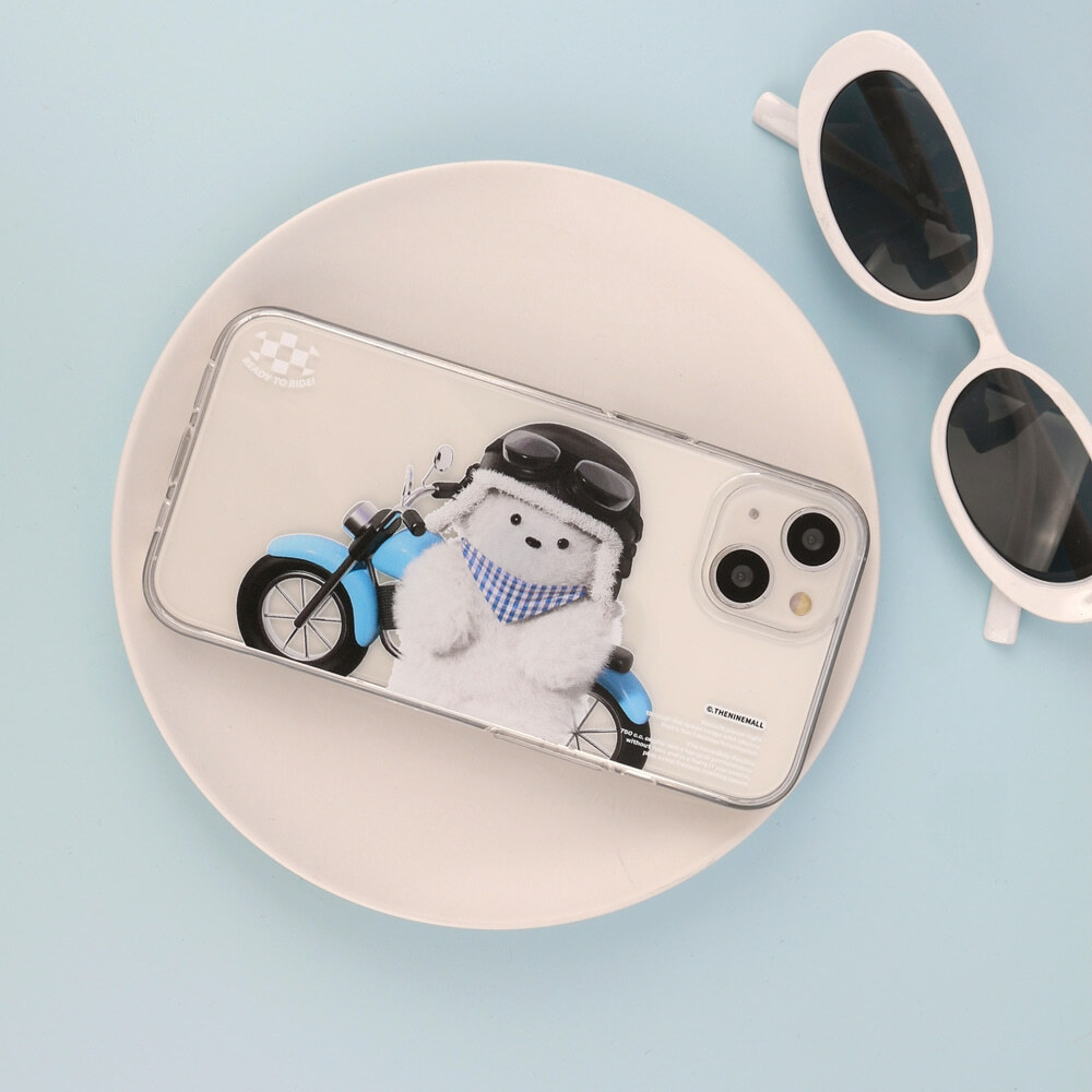 THE NINE MALL - rider puppy 透明軟殼