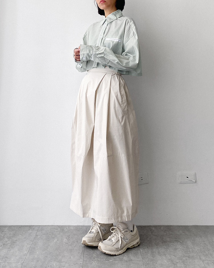 MFS-2382 打褶休閒長裙