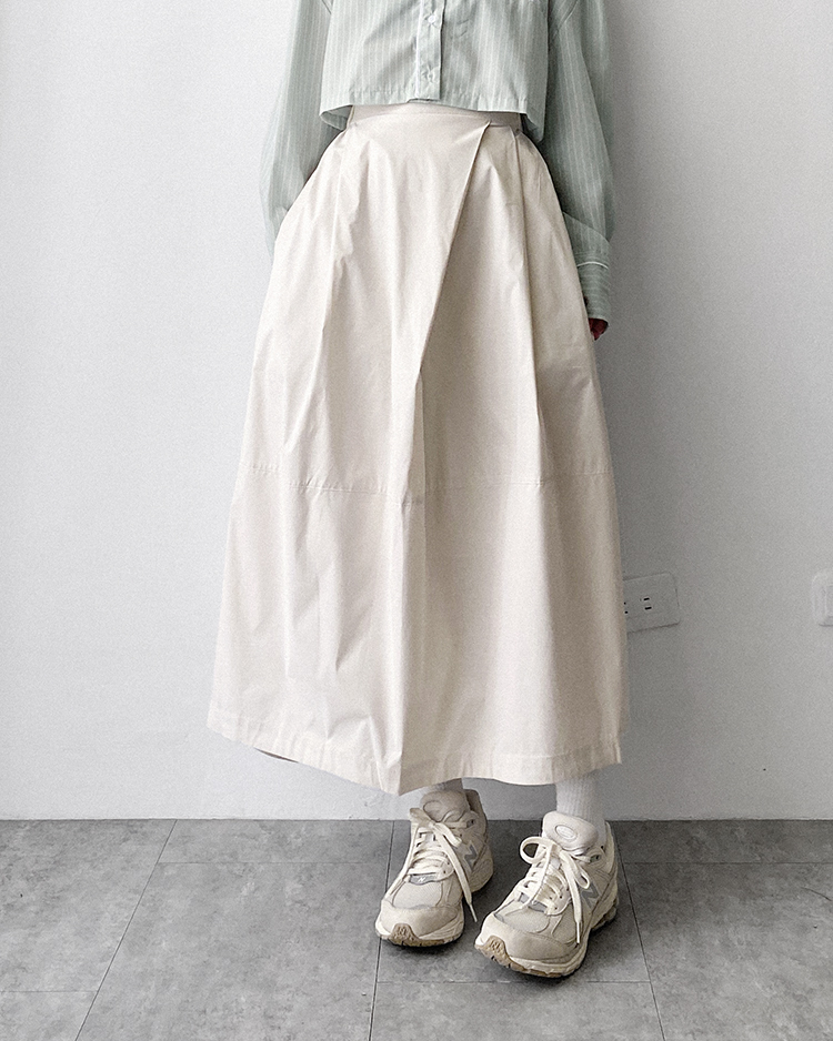 MFS-2382 打褶休閒長裙