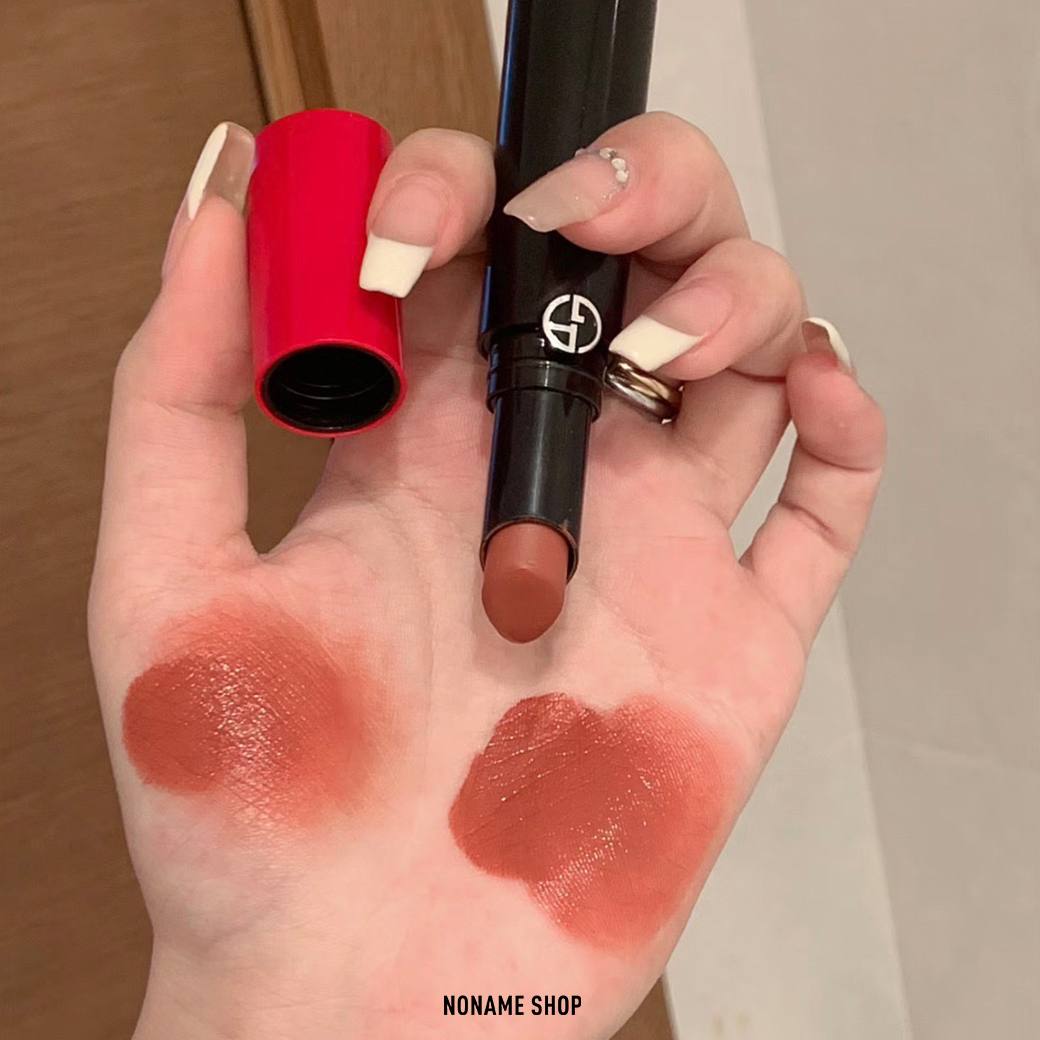 GIORGIO ARMANI 奢華 絲緞 訂製唇膏 #214 3.1g 曖昧肉桂裸粉