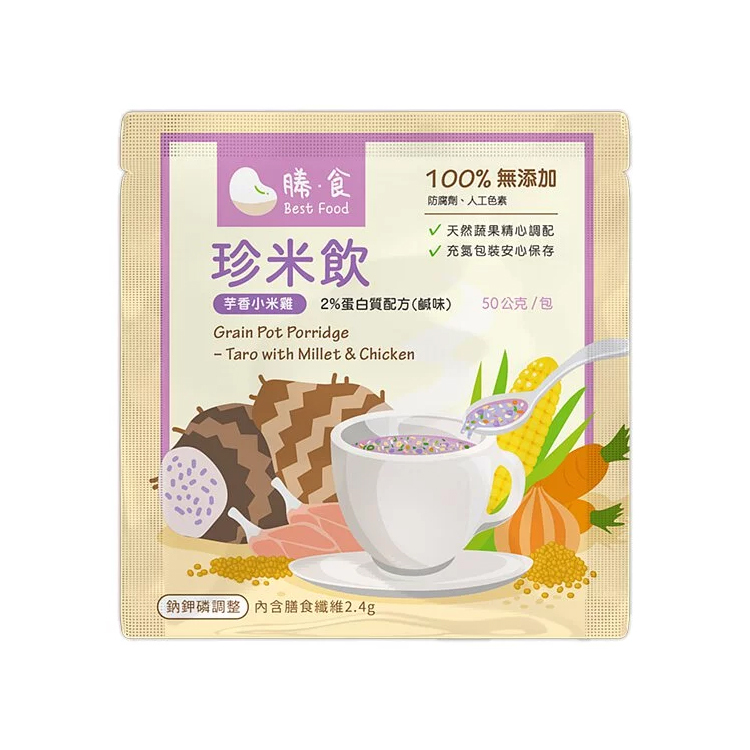 勝食 珍米飲-芋香小米雞口味 15包/盒