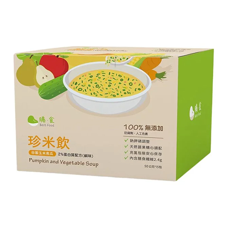 勝食 珍米飲-田園玉米南瓜口味 15包/盒