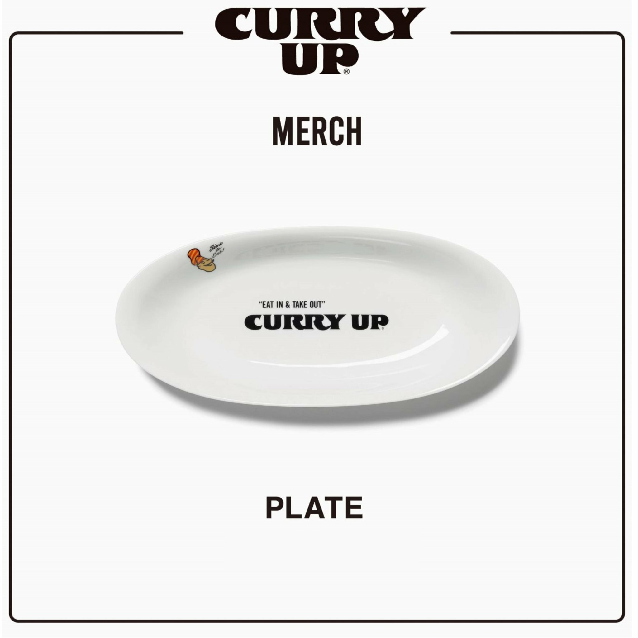 2023AW HUMAN MADE CURRY UP 期間限定 咖哩 餐盤 盤子 現貨
