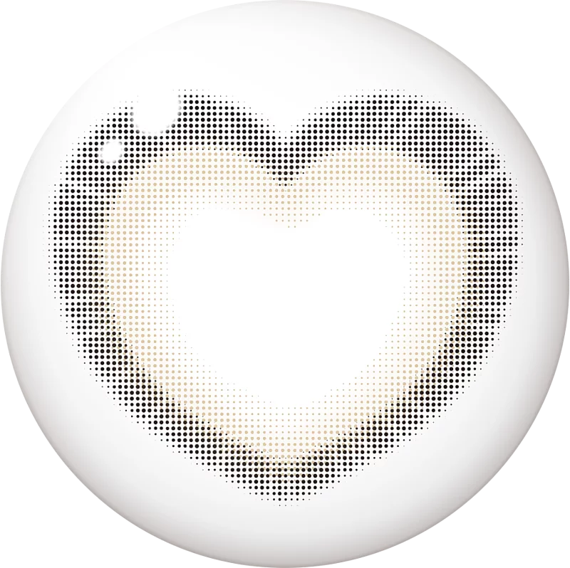 [心形] DooNoon HEART BEAM 1 Month 月拋隱形眼鏡｜每盒1片 (Gray/Brown/Purple)