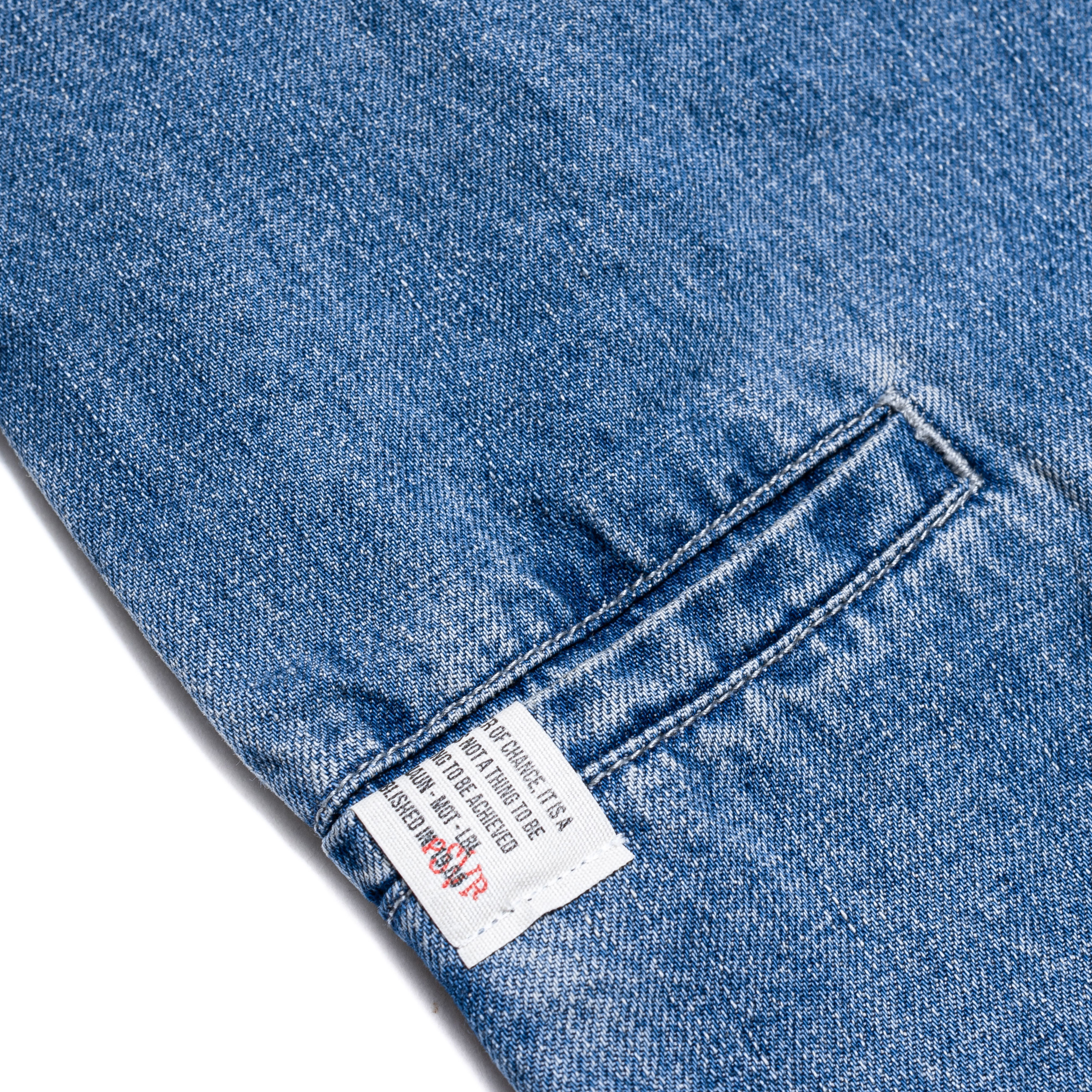 Persevere enzyme-stonewashed tapered jeans 1. 100% cot