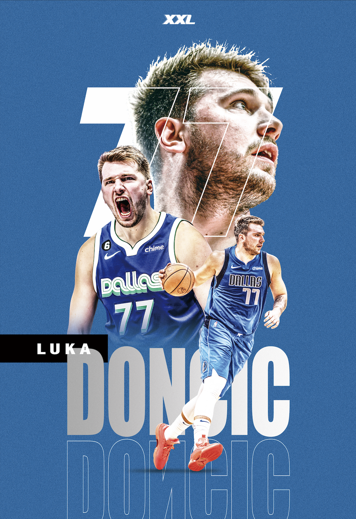 XXL 2023 9月號 Luka Doncic 巴爾幹半島群星列傳 隨書附贈 Doncic 海報