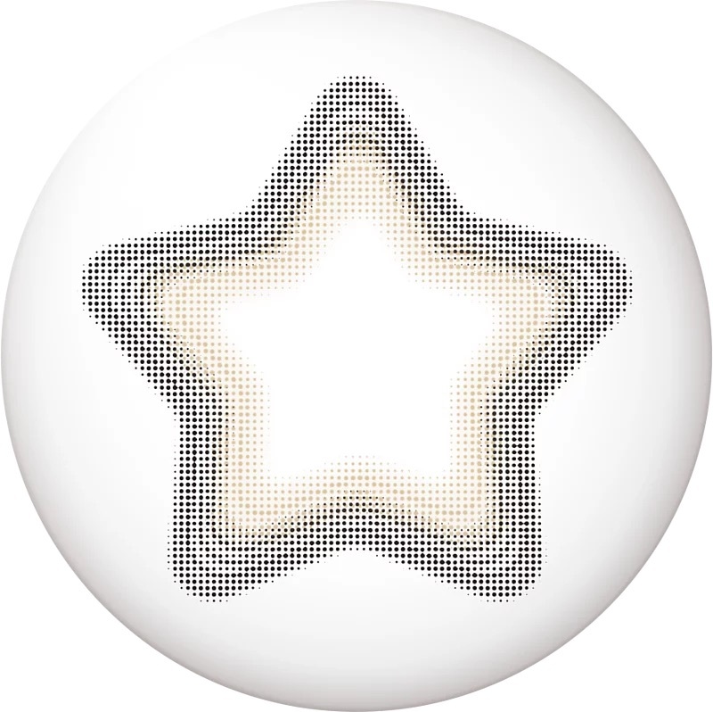 [星形] DooNoon STAR BEAM 1 Month 月拋隱形眼鏡｜每盒1片 (Gray/Brown/Purple)