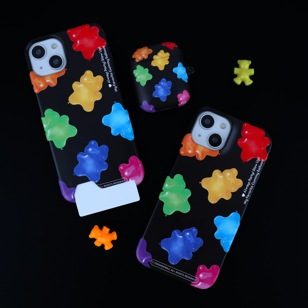 THE NINE MALL - rainbow gummy balloon 硬殼