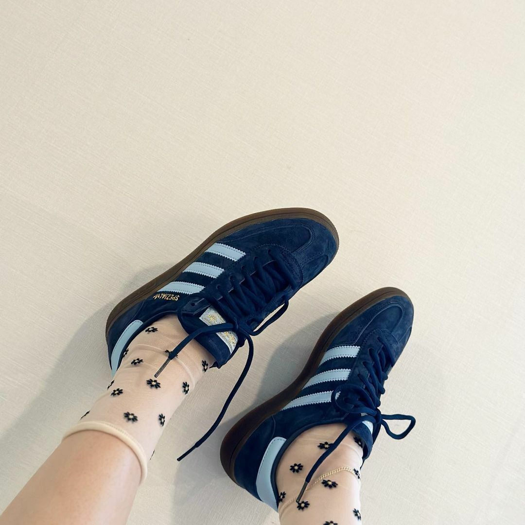 Adidas Originals Handball Spezial 霧霾藍 海軍藍 絨面 生膠底 復古 德訓鞋 男女尺寸 BD7633