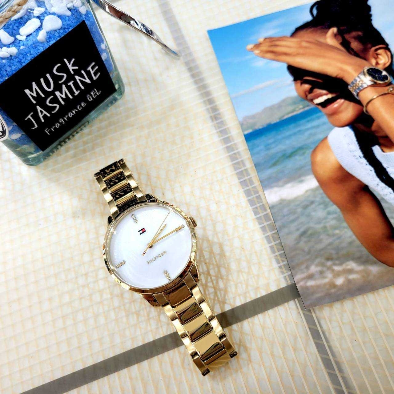 【Tommy Hilfiger】優雅迷人晶鑽閃耀腕錶1782546 36mm 現代鐘錶