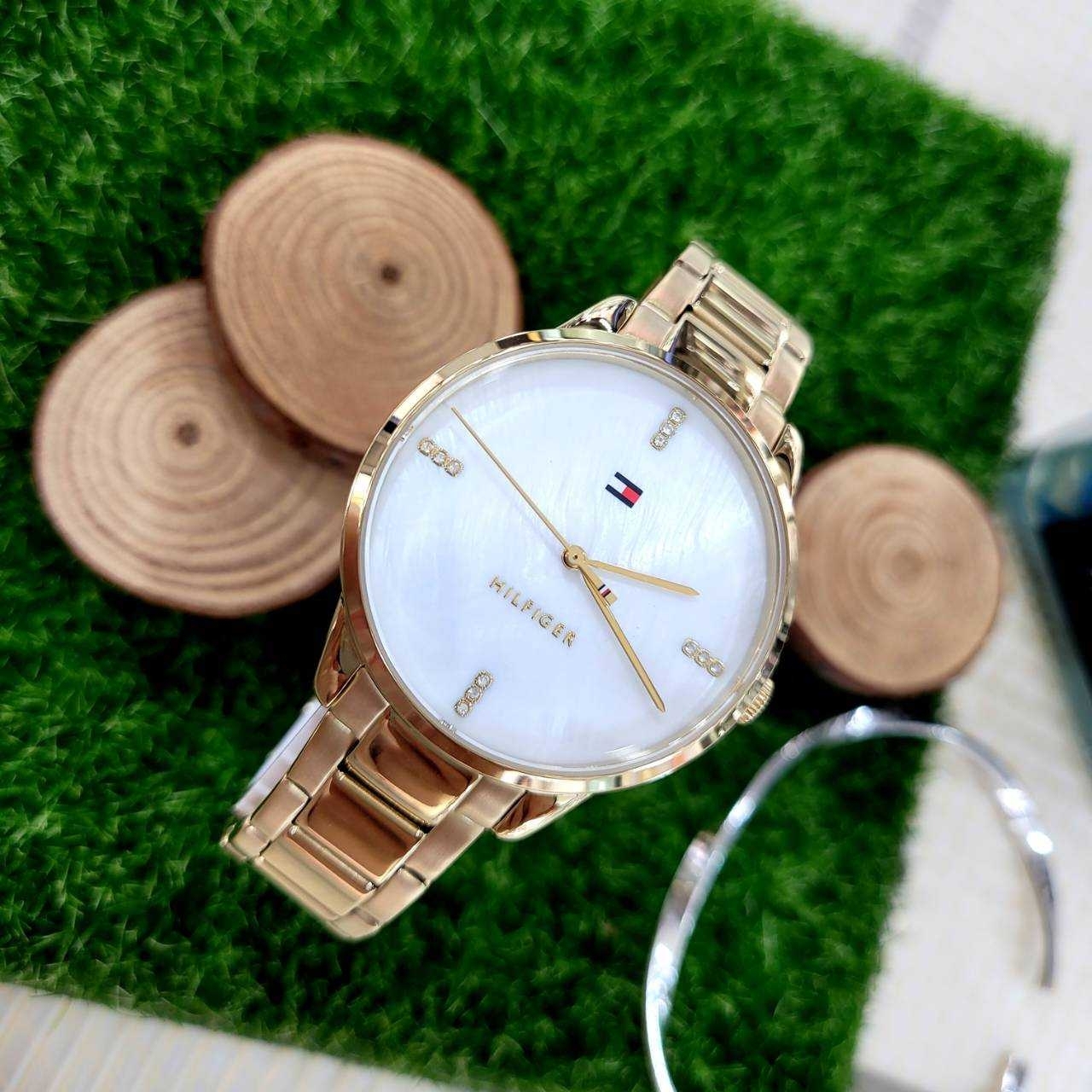 【Tommy Hilfiger】優雅迷人晶鑽閃耀腕錶1782546 36mm 現代鐘錶