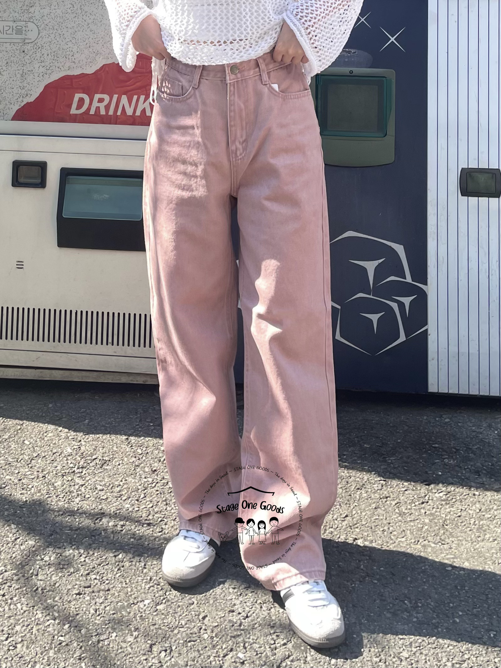 韓國製🇰🇷PT60 Pigment Long Wide Denim