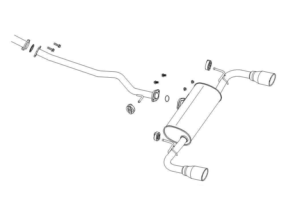 FUJITSUBO A-R 排氣管 TOYOTA RAV4 汽油 2019-