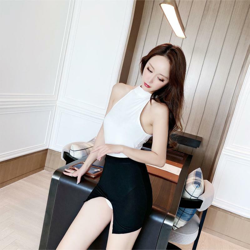 Starfire Sexy OL with Tight Slit Skirt