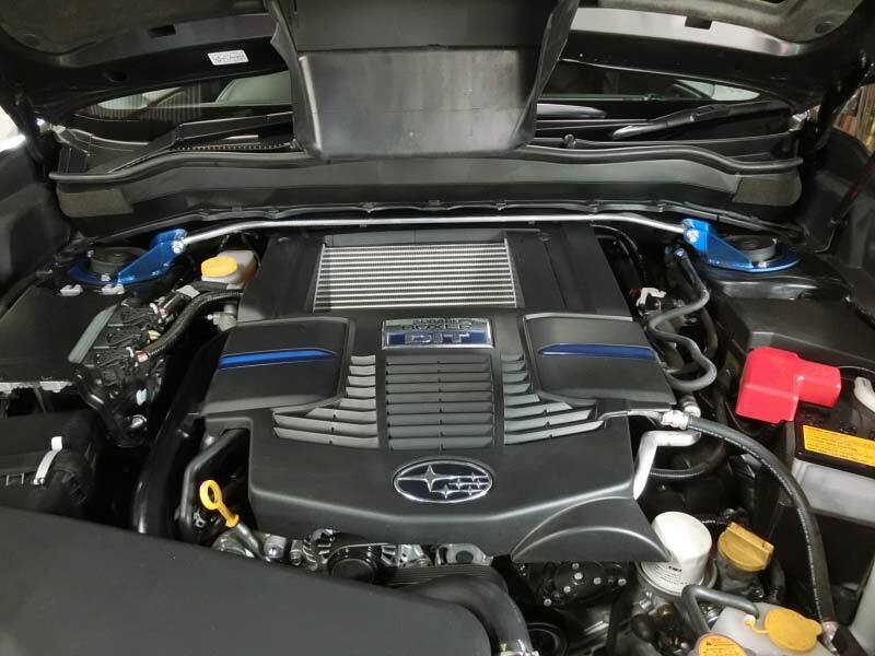 CUSCO TYPE-OS 引擎室拉桿 SUBARU FORESTER XT 2013-2018