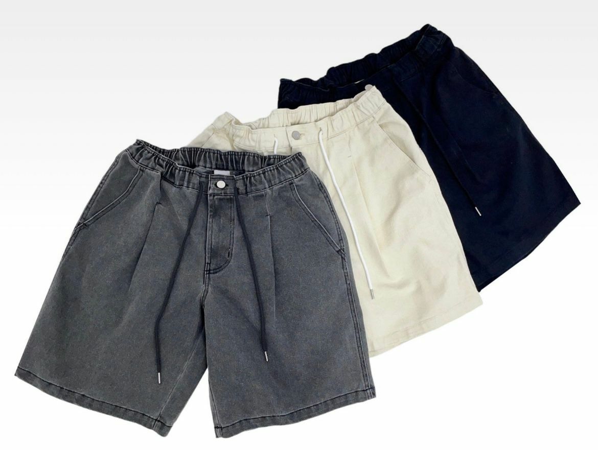 洗水淨色短褲 COOPER-010P