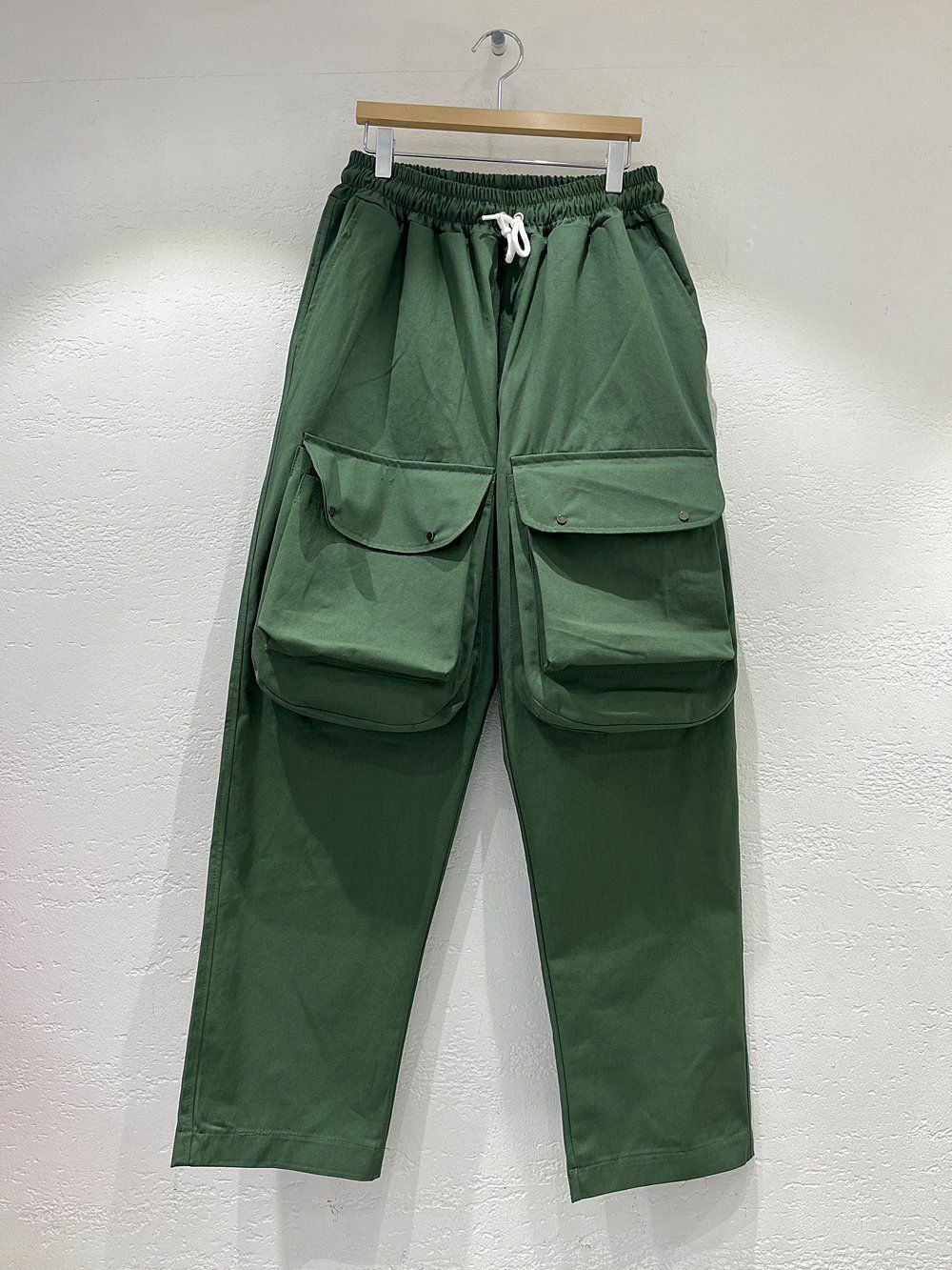 淨色鬆身工裝褲 10.GVTY-0035P