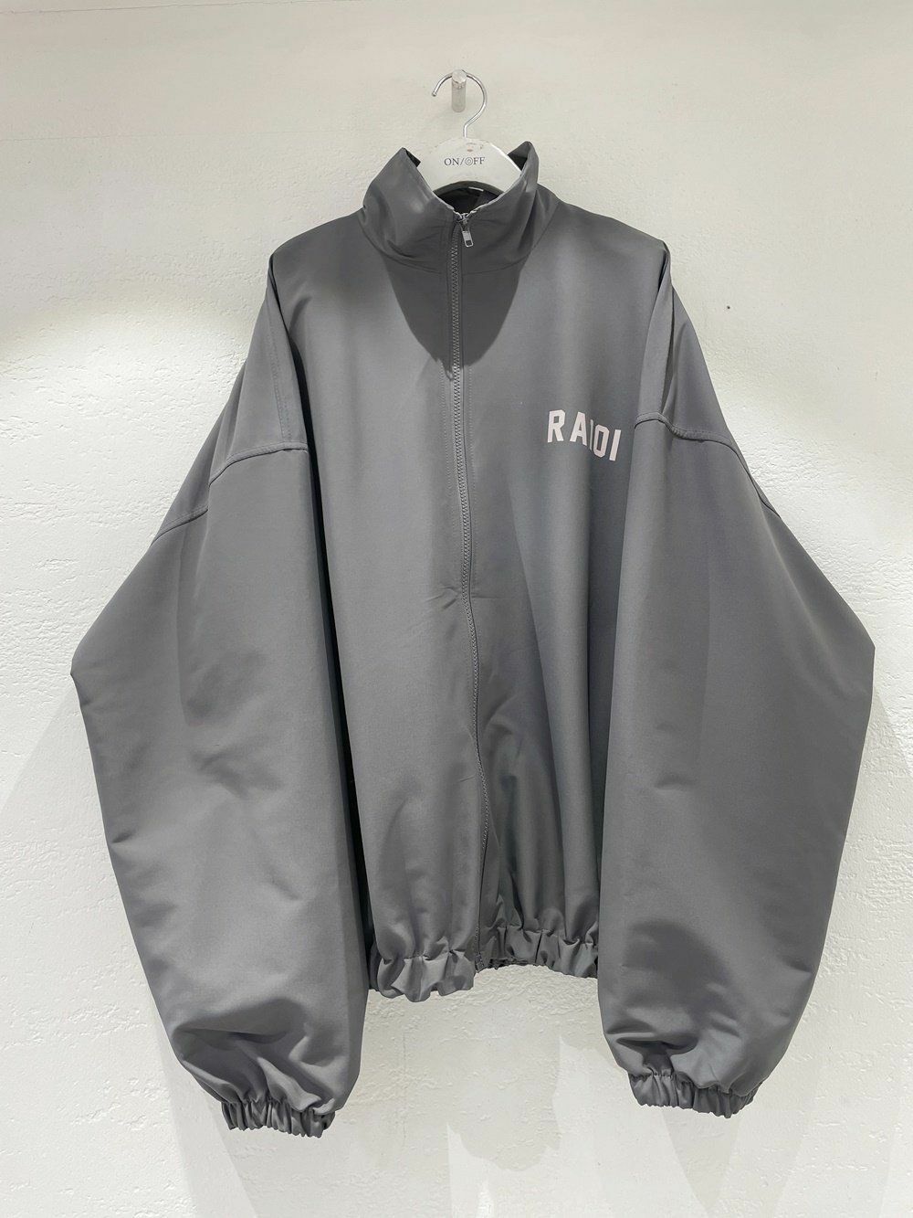 企領英文字拉鍊外套 10.GVTY-0036JK