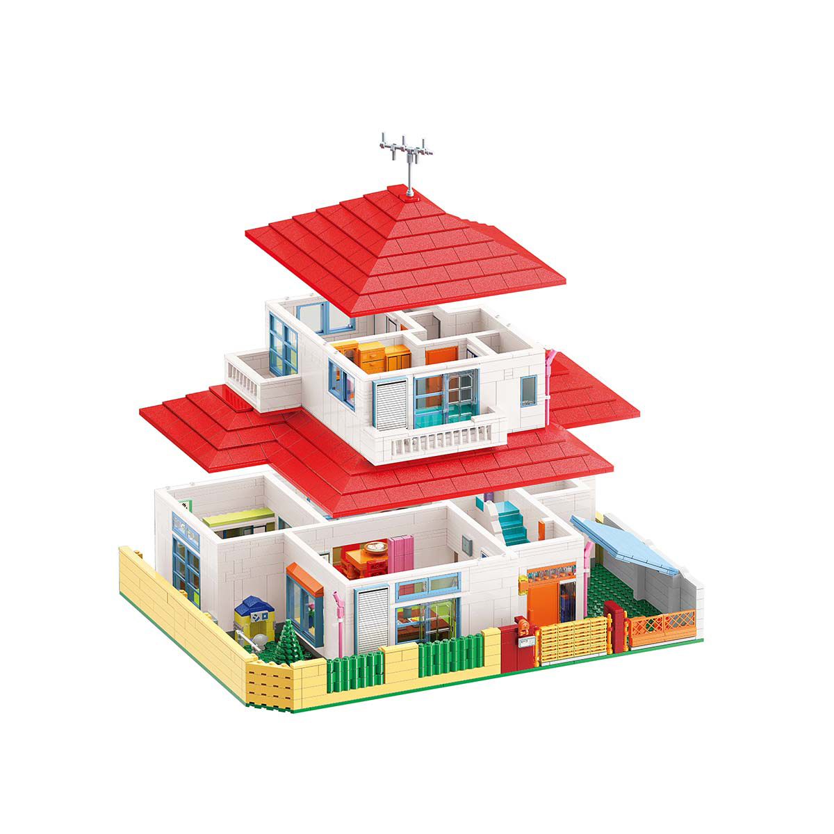 蠟筆小新 野原家造型積木