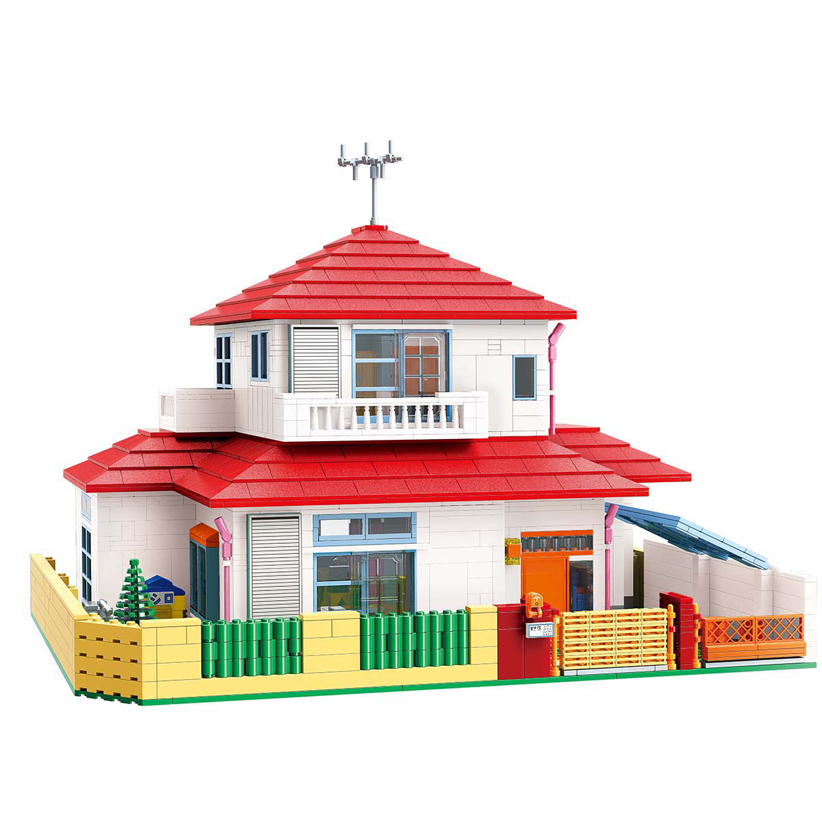 蠟筆小新 野原家造型積木