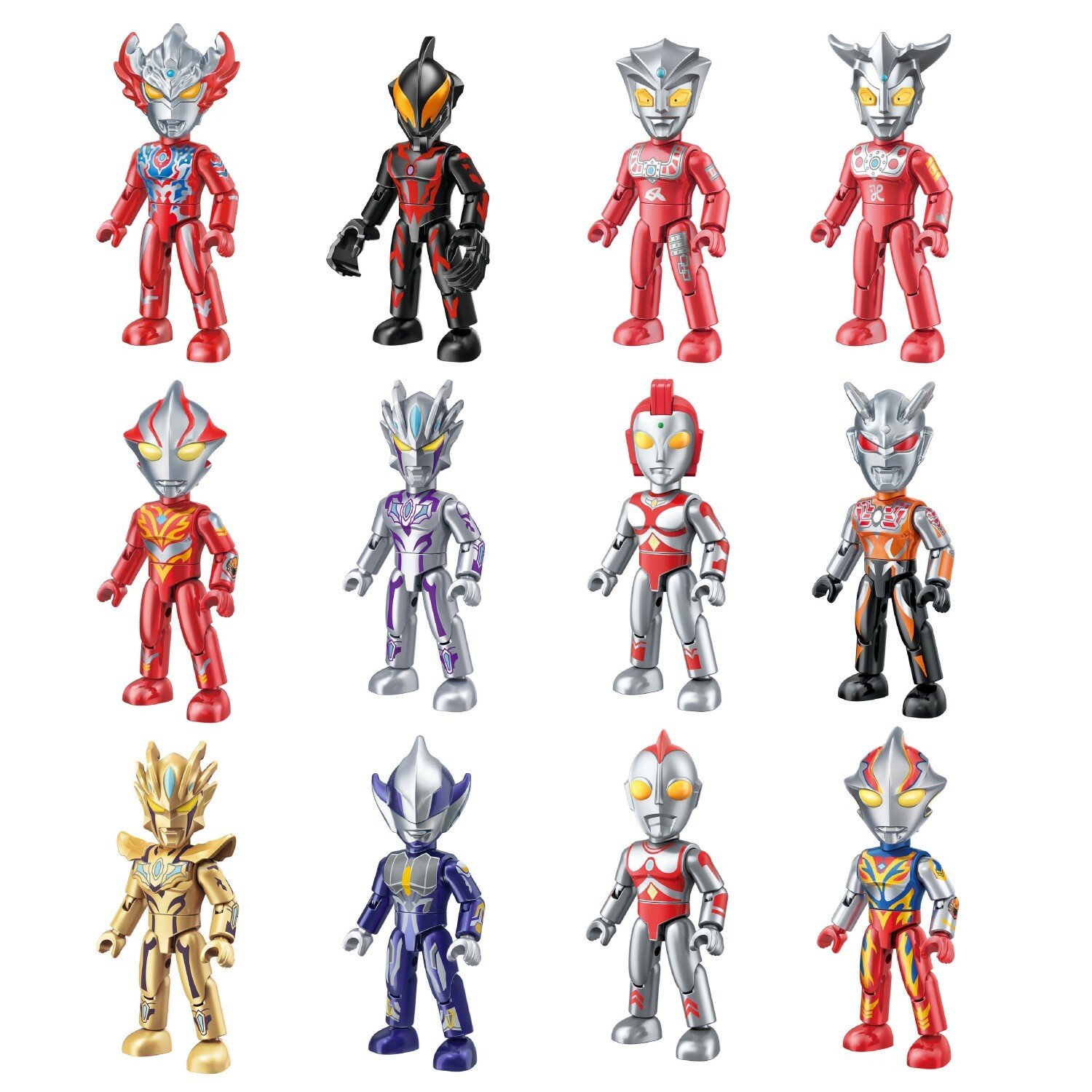 超人炫閃款口袋積木第五彈-宇宙警備隊V2