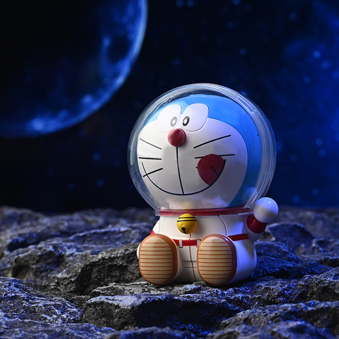 多啦A夢 太空人圓頭造型積木