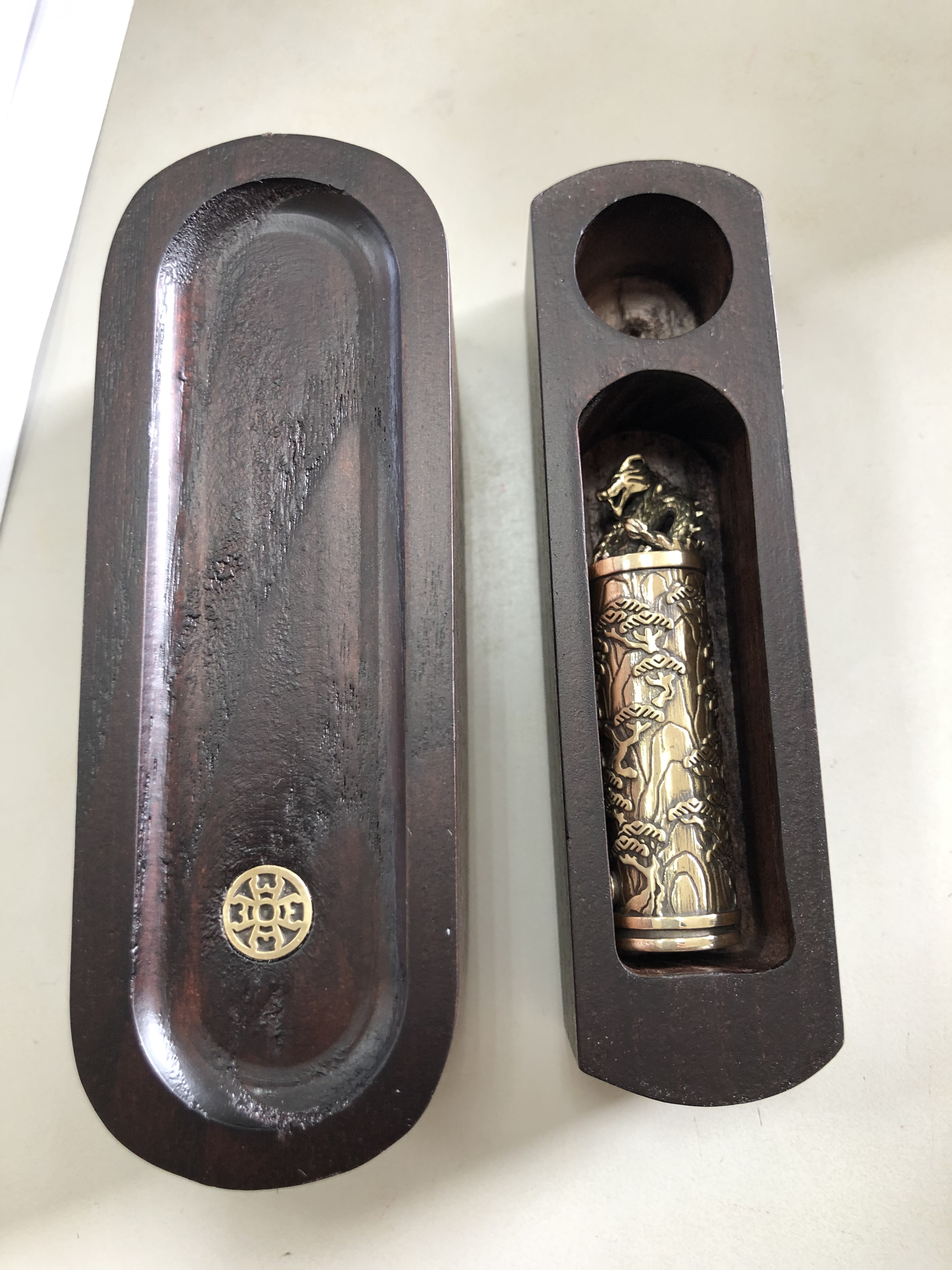 顧客實拍：四聖獸．祥瑞圓印章