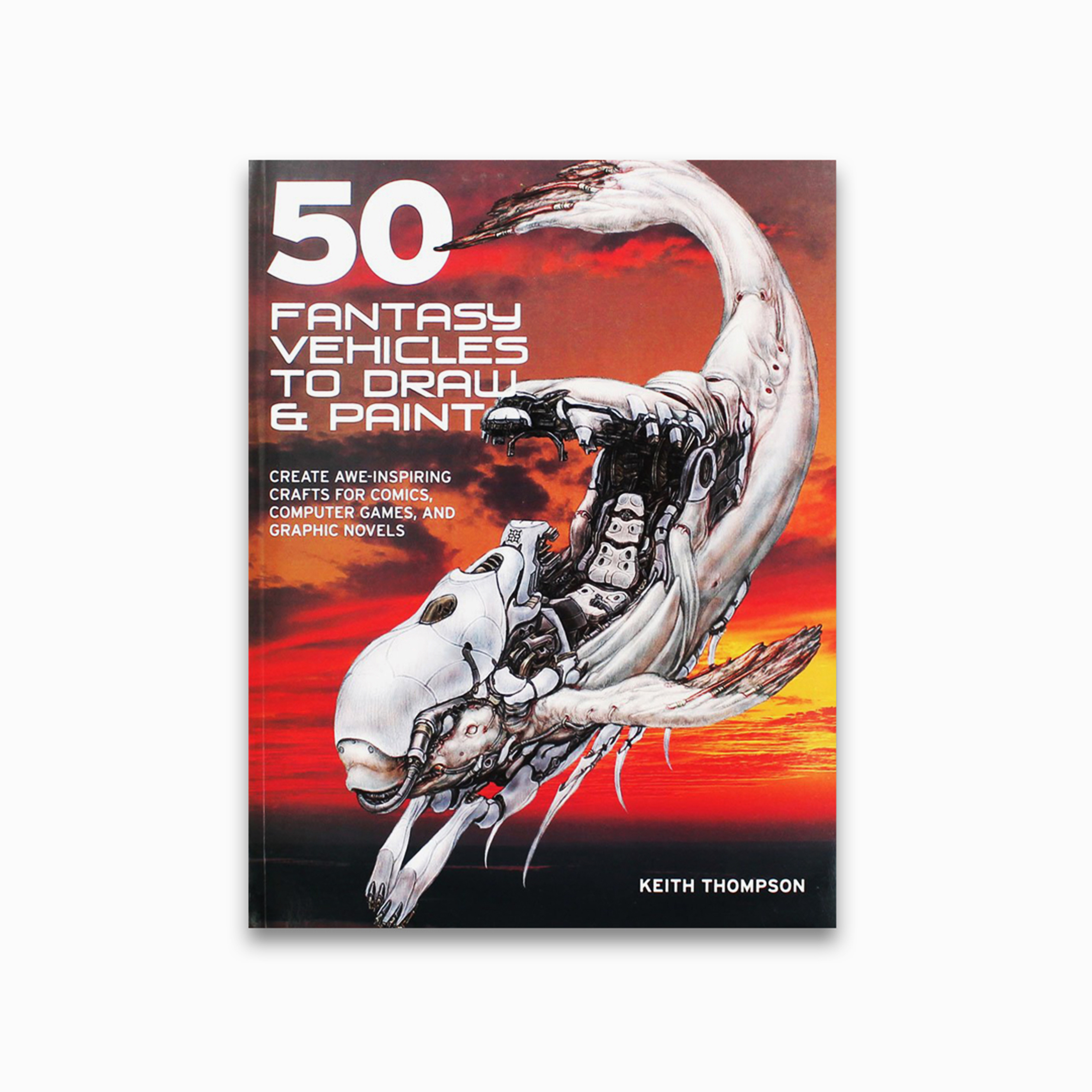 50 Fantasy Vehicles to Draw & Paint