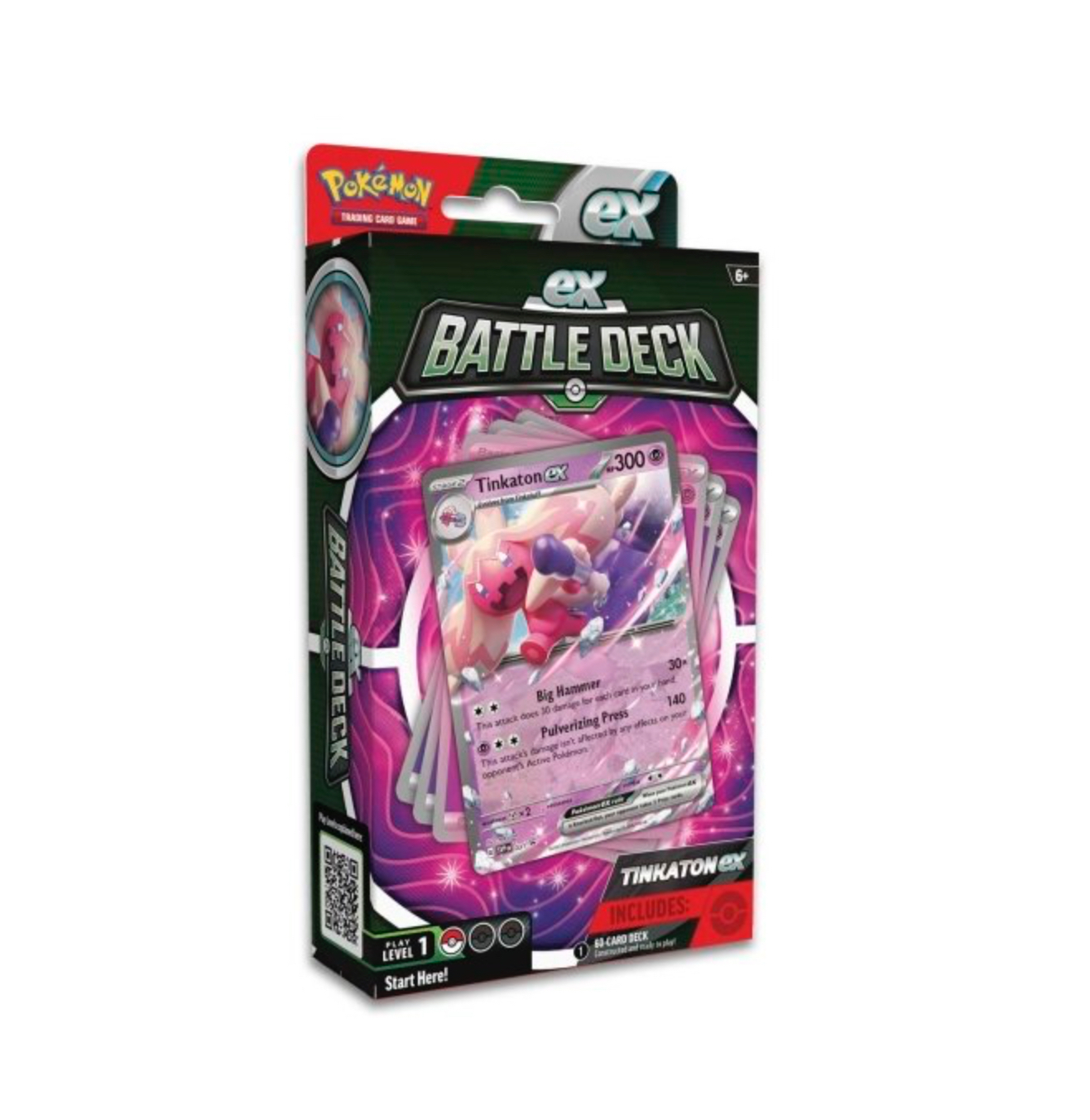 Pokémon TCG: Tinkaton ex Battle Deck 小鍛匠 牌組 (Level 1) 美版