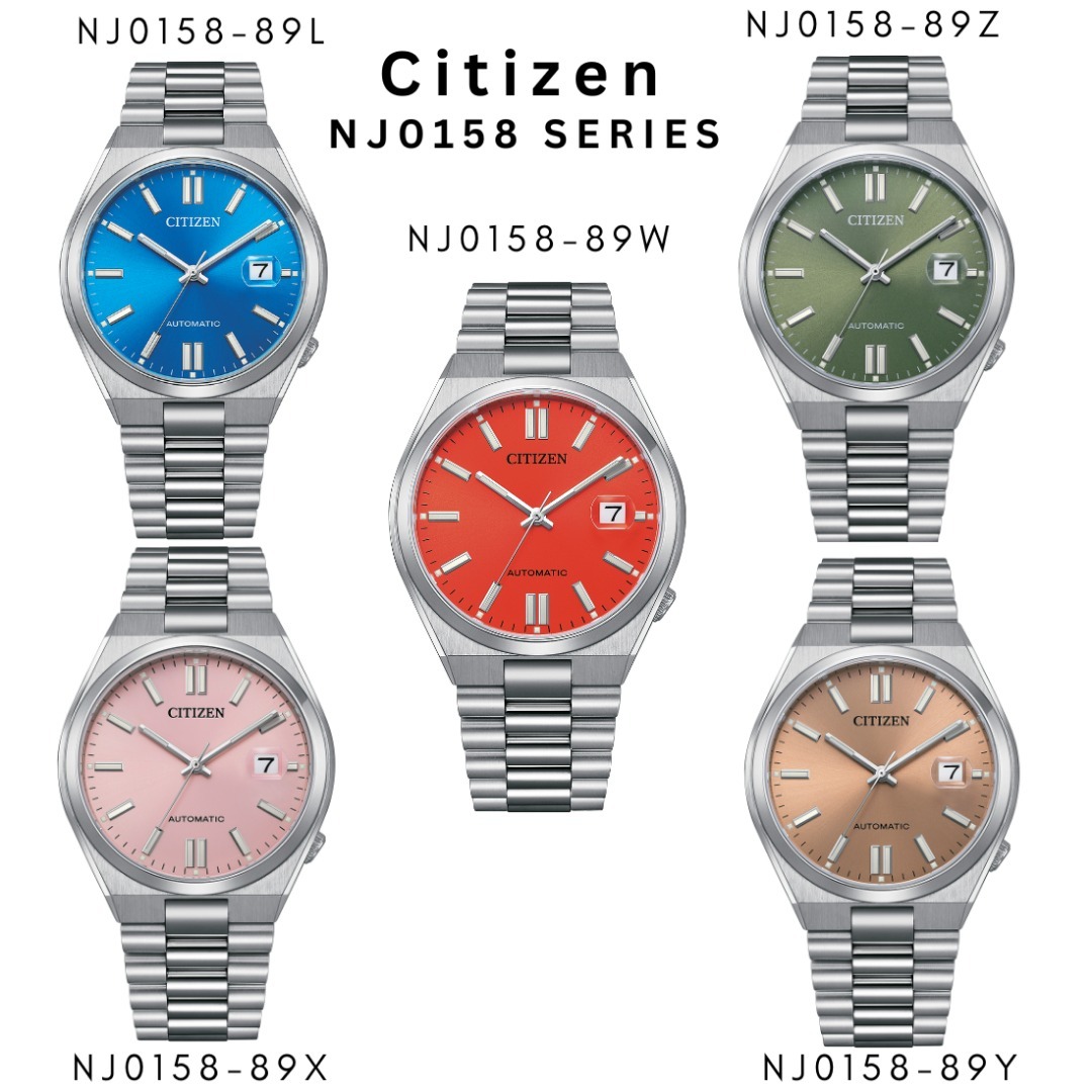 星晨 CITIZEN x Pantone collection NJ0158 Watch Nowstalgia “A New Spirit”腕錶系列 手錶 NJ0158-89X NJ0158-89Y NJ0158-89W NJ0158-89Z NJ0158-89L