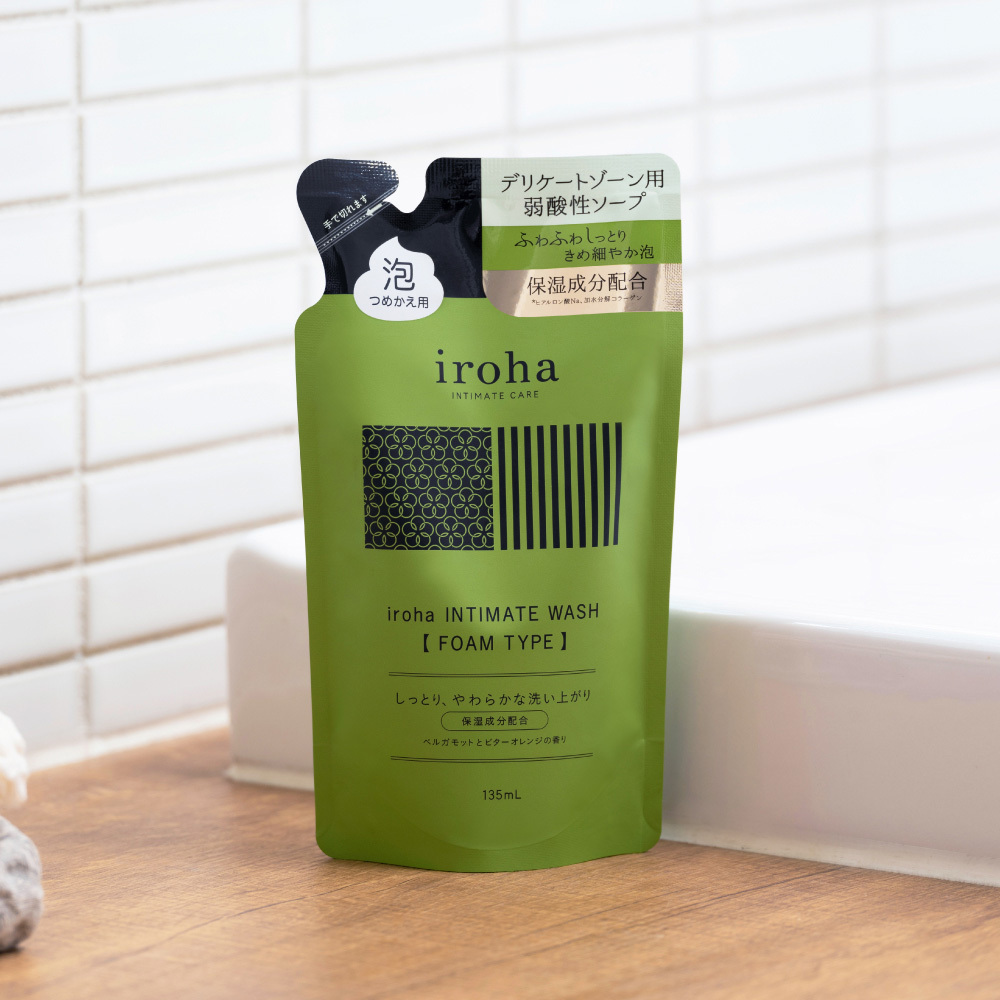 iroha INTIMATE WASH 依柔華私密沐浴乳 [FOAM TYPE/泡沫型] 補充包