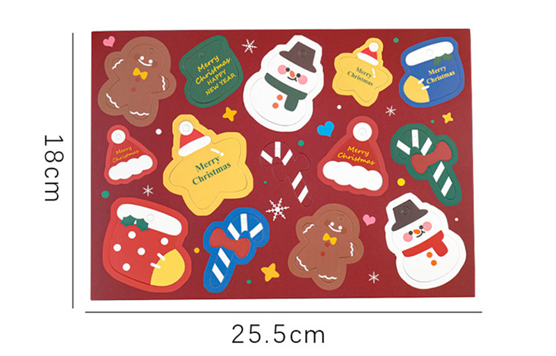 聖誕節裝飾吊卡 A1831