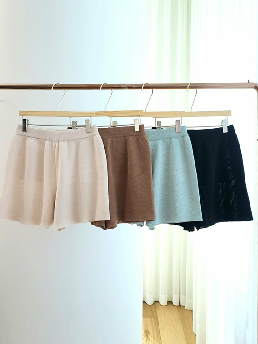 [現貨]亞麻休閒套裝短褲 [ 4色 / Free ]