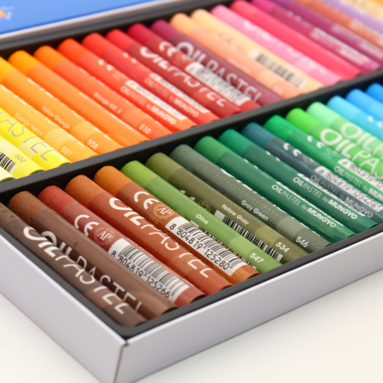 韓國 MUNGYO 專家級 油性粉彩套組 Artists' Oil Pastels 基本色 48色