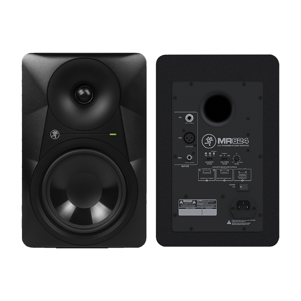 Mackie Mackie / MR624 6.5吋 主動式錄音監聽喇叭(6.5吋,65W)(對) 第 2 張圖片｜三峽錄音 / 音響