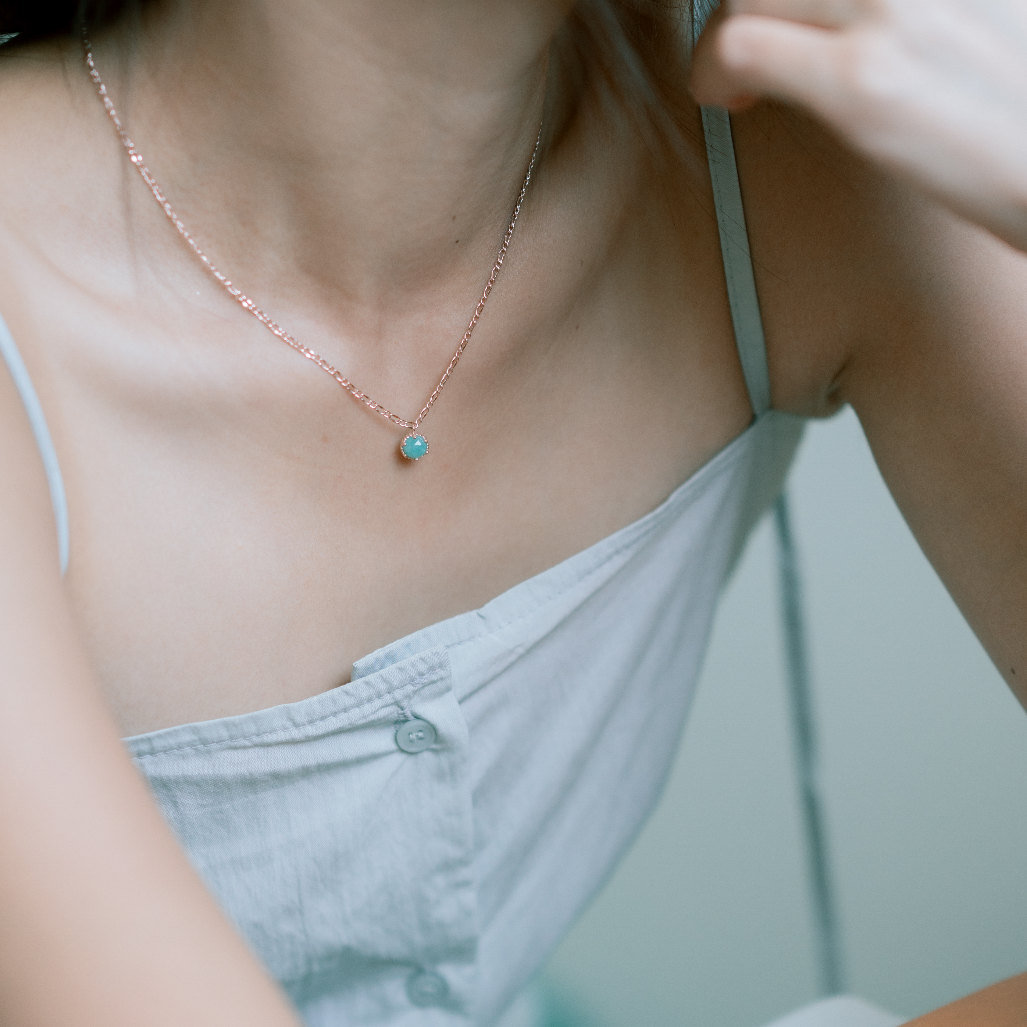 Crown天河石項鍊