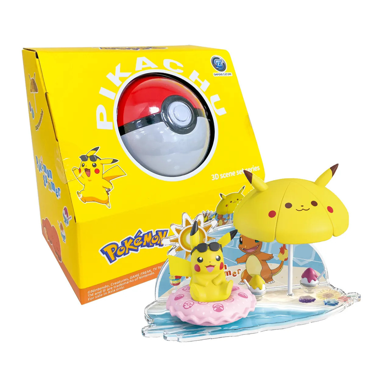 《 Pokemon 》寶可夢場景 - 皮卡丘沙灘