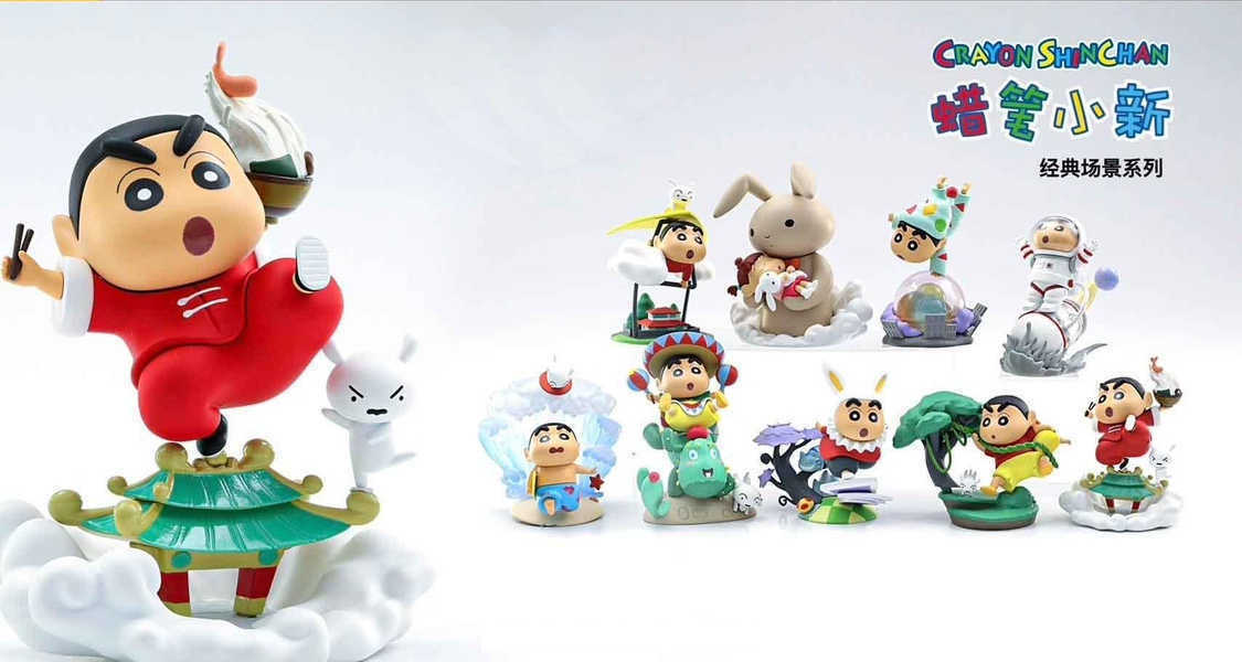 蠟筆小新經典場景 (一盒有八抽) (52TOYS)