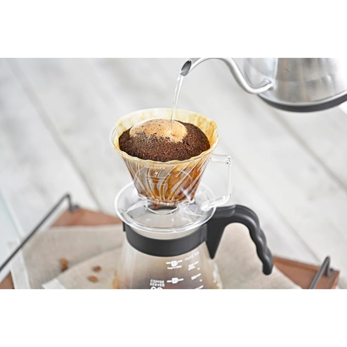 HARIO 梯形樹脂濾杯