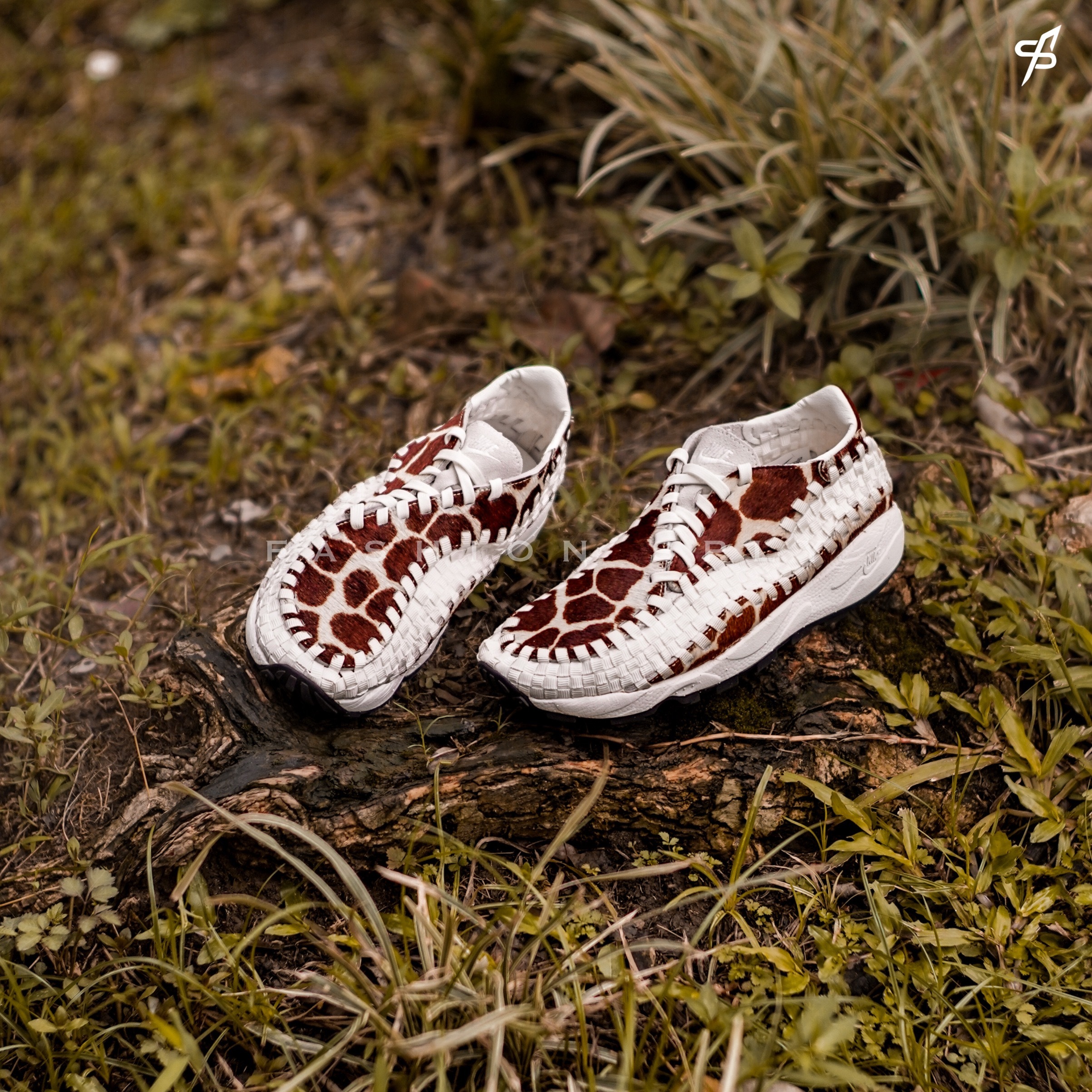 W Nike Air Footscape Woven Cow Print 奶牛紋 鬃毛 編織  FB1959-100