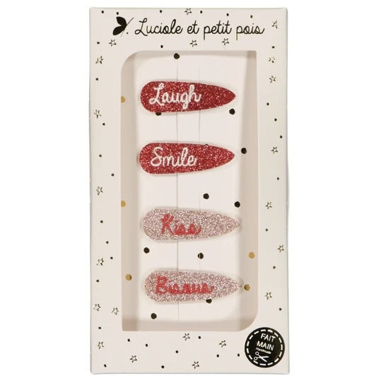 法國 Luciole et Petit Pois/ Gift box - Smile, Laugh, Kisses, Kiss