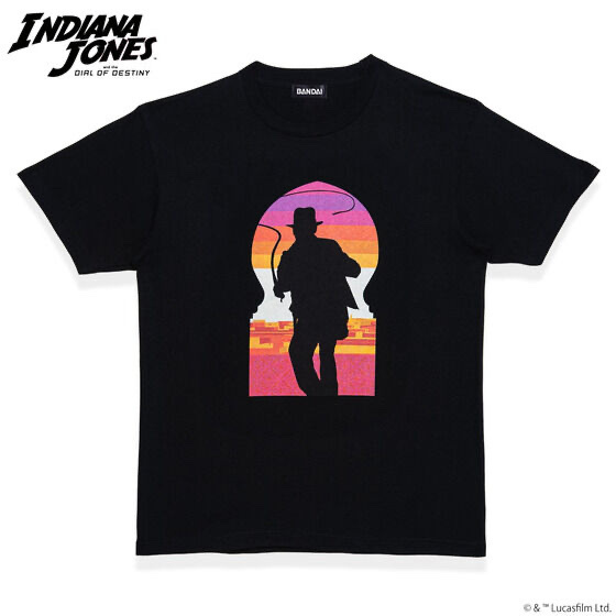 Pbandai 預訂2023/11月 INDIANA JONES/インディ・ジョーンズと運命のダイヤル　半袖TシャツA
