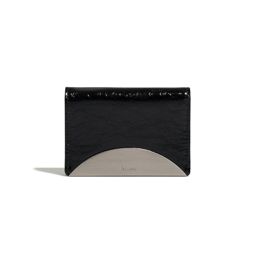 fennec - CRINKLE MOONRISE POCKET D - BLACK