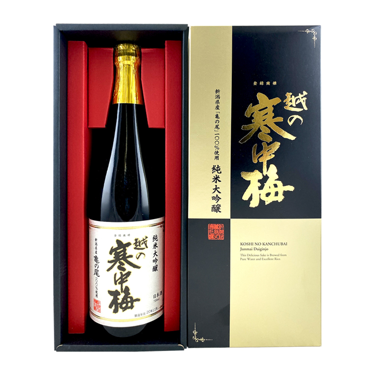 越之寒中梅 純米大吟釀龜尾720ml