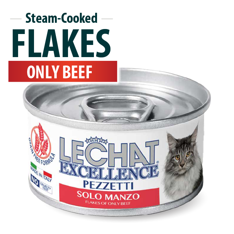 莉卓 Lechat Excellence 純鮮牛肉 薄片主食湯罐 80g (SOLO MANZO)